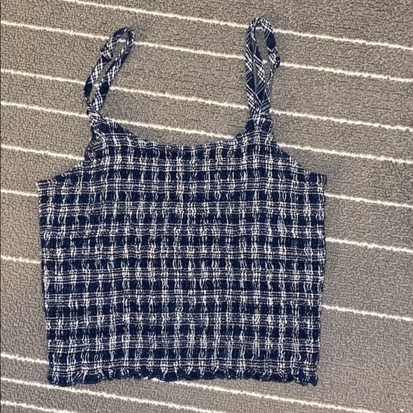 Brandy Melville Tops - Brandy Melville Plaid Tank Top